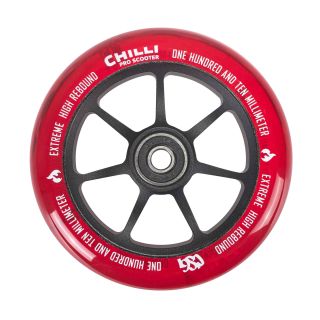 Obrázek Chilli CSG kolečko Hannya 110 mm červené